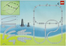 Lego® Eisenbahn Schienen 9V