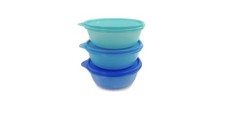 Tupperware Hitparade Behälter Schüssel Set 3x 300 ml blau lila gelb
