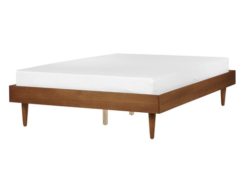 Doppelbett massivholz braune - doppelbett,