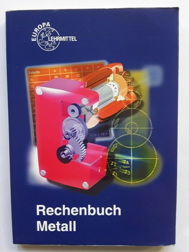 Rechenbuch metall lehr - rechenbuch, lehr-und