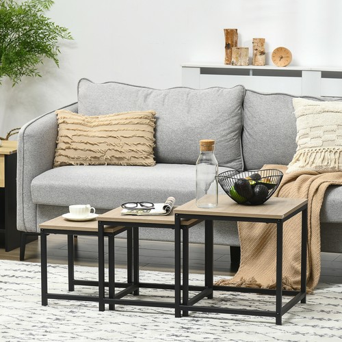 Homcom couchtisch 3er set - homcom,