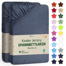 Jersey Spannbettlaken Kinder