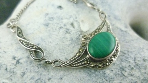 Kette mit edelstein antik - edelstein,