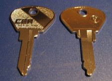 Matra-Simca Bagheera ab Bj. 1973 - Zünd Schlüsselrohling CEA SP5 Neiman Profil