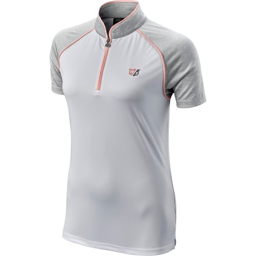 Wilson ladies zipped polo - ladies,