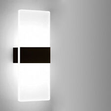 6/12/18W Modern LED Wandleuchte Wandlampe Flur Strahler Up Down Innen Leuchte DE
