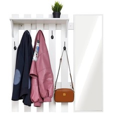 Wandgarderobe mit Spiegel