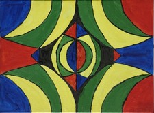 "Round 3" - 30 x 40 cm - 2025