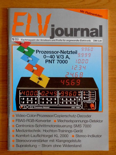 Elektronik zeitschrift elv - elektronik-zeitschrift,