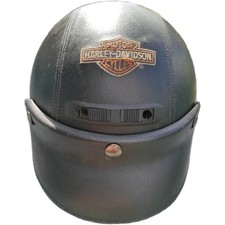 Harley Davidson Motorrad Jethelm Original, Unisex, mit abnehmbarem Schirm