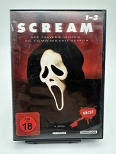 Scream 1-3 Wes Graven's Trilogie 4 DVD's Set Box