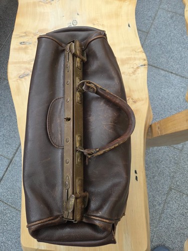Arzttasche vintage leder - vintage/leder,