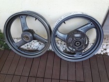 Felgen vorn hinten Felgensatz GM51B dunkles grau wheels Suzuki GS 500 E F