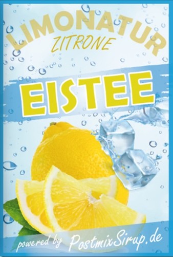 Eistee zitrone konzentrat - -,