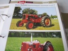 Traktor Bautz Nuffield Universal 3, Universal 4 Datenblatt  06