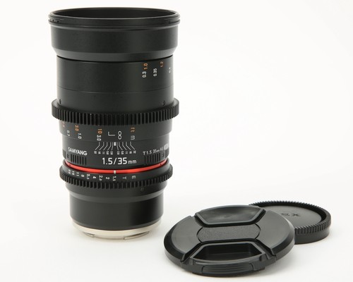Samyang 35mm vdslr as - samyang, t1.5