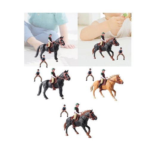 Pferd figur mit - figur, reiter
