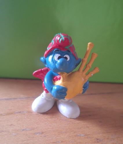Schleich schlumpf dudelsack - dudelsack,