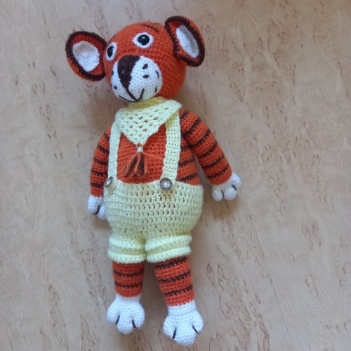 Tiger junge handgefertigt - tiger,