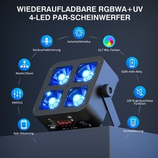 40W Wiederaufladbare Akku-LED