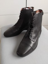 Reitstiefel/Stiefelette/Reißverschluß/Gr.36, neu,Leder schwarz,HKM,NP 80 €