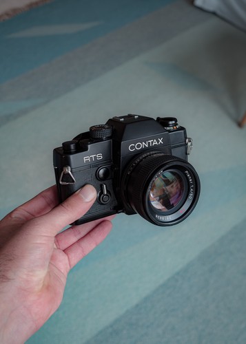 Contax rts mit carl zeiss - contax,