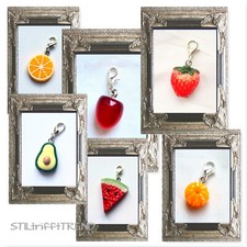 CHARM ANHÄNGER MELONE ORANGE