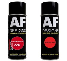 Motorradlack Spraydose Set