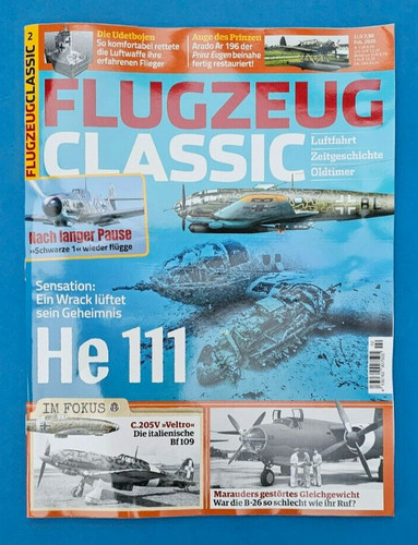 Flugzeug classic februar 2025 - classic,