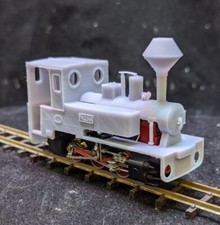 OO9 / 009 Schmalspur-Forstlokomotive "Paulina" Krauss für ROCO DB80 Fahrgestell