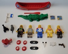 Lego Piraten Insulaner Minifiguren Boot Krokodil Schatzkarte Konvolut MixZubehör