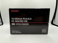 Sigma 18-250mm F/3,5-6,3 DC