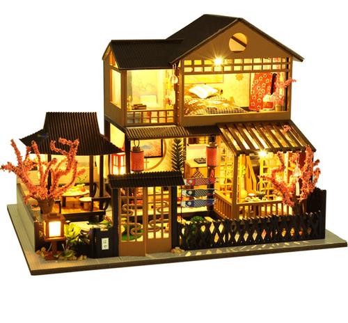 Miniatur japanischer villa - miniatur,