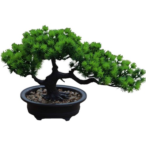 Künstlicher bonsai baum - künstlicher, bonsai-baum