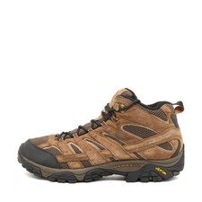 Merrell Herren Moab Mid Wanderschuhe Braun Wildleder Mittel EU 48