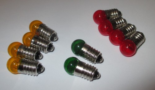 Ersatzlampen 11mm kugel e10 - 11mm,