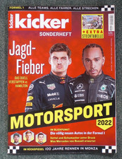 Kicker Sonderheft Formel 1 / 2022 mit Stecktabelle
