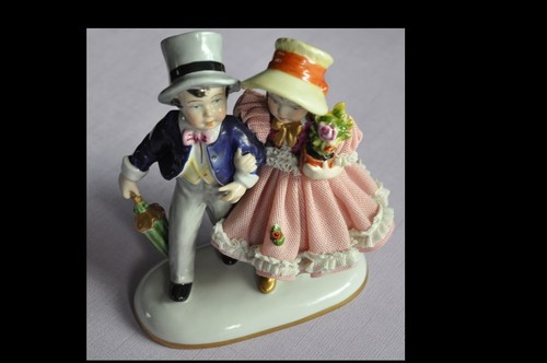 Antike porzellanfigur - antike,