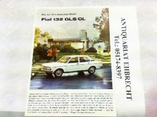 Fiat 132 GLS / GL. Neu auf dem