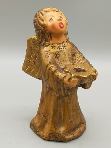 Goldene engel figur - goldene,