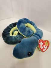 Beany babie Ty, Hissy, Schlange mit  Box, 1999, unbespielt, sehr guter Zustand