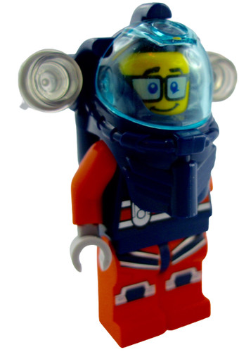 Lego tiefseetaucher mit helm - tiefseetaucher,