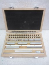  Gage Blocks Mitutoyo Gauge Block Set Endmasskasten Endmaß Endmaßsatz Mikrometer