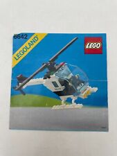 LEGO ® Bauanleitung Legoland 6642 Hubschrauber Instruction ungelocht 296