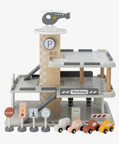 Parkhaus garage holz - parkhaus,