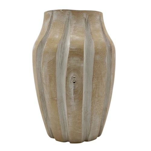 Echtholz blumenvase 28 cm - ca.,