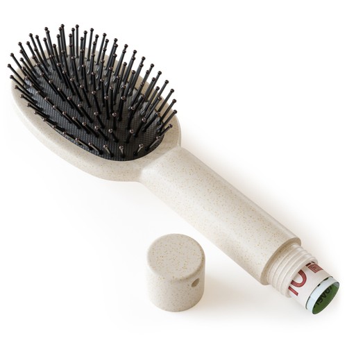 Haarbürste mit geheimfach - mit,