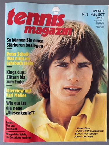 Tennis magazin 1977 peter - magazin,