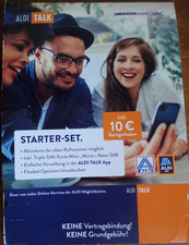 Aldi Talk Starter Paket Set inkl. 10 €. Guthaben MEDION mobile OVP - NEU..