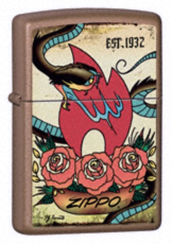 Zippo feuerzeug motiv tattoo - feuerzeug,